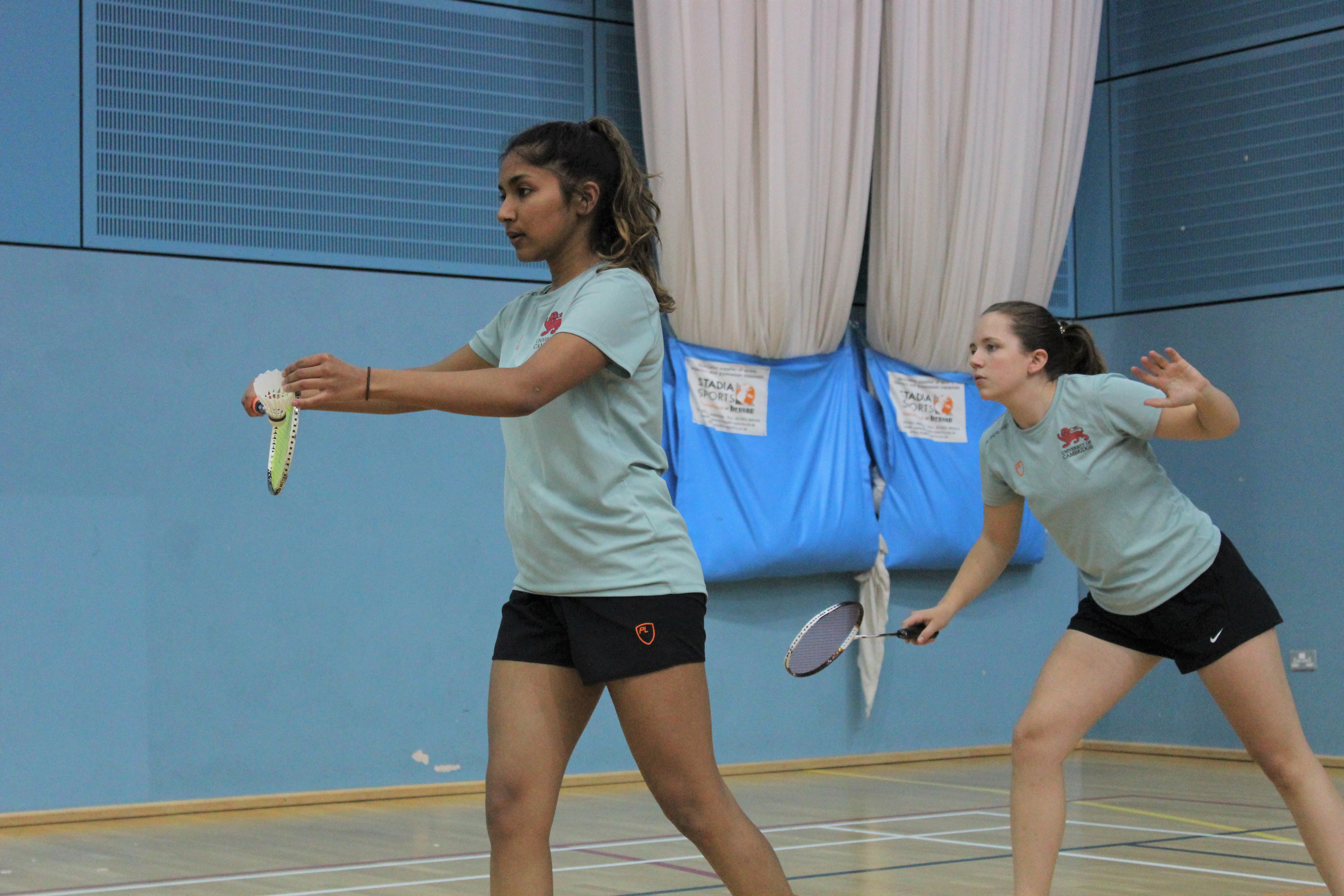 Coming back stronger - Tessa and Radhika play clinically to a second match victory